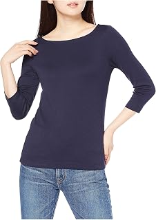 Amazon Essentials Womens 3/4 Sleeve Boatneck T-Shirt