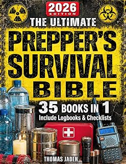 The Ultimate Prepper's Survival Bible: 35 in 1: Your Complete Guide to Surviving Any Crisis with Expert Strategies for Prepping, Gear, First Aid, Food Storage, Water Filtration, Self Defense & More