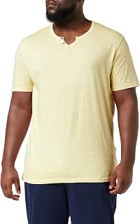 JACK & JONES JJESPLIT Men's Basic V-Neck Short Sleeve Cotton Jersey T-Shirt