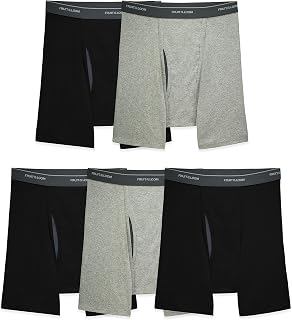 Fruit of the Loom Men's Coolzone Boxer Briefs, Moisture Wicking & Breathable
