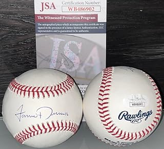 Jarren Duran Boston Red Sox Autographed Signed Official Major Baseball JSA COA