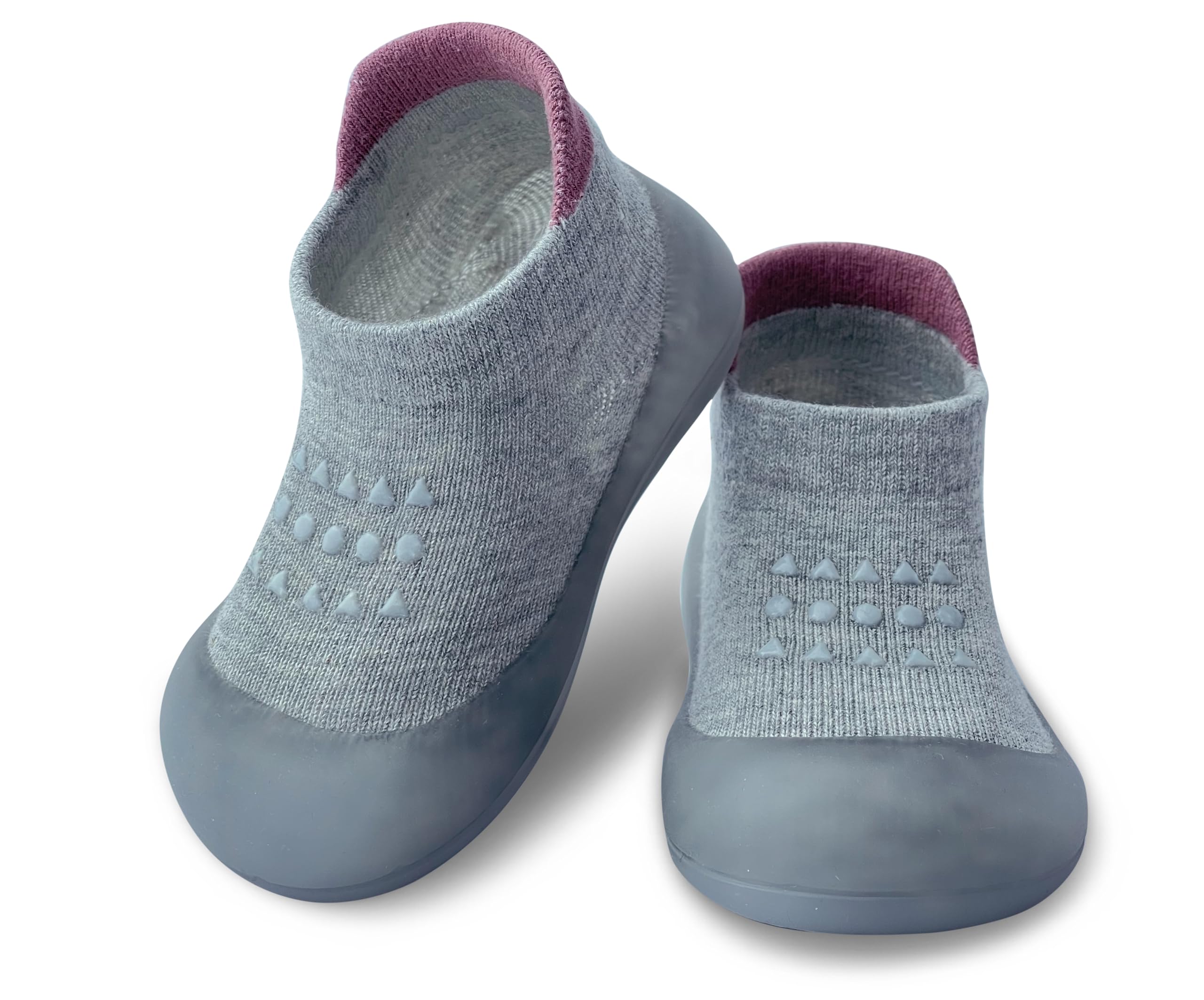 Dookeh Baby Shoes Boys Girls First Walking Shoes Non Slip Soft Sole Sneakers Tod