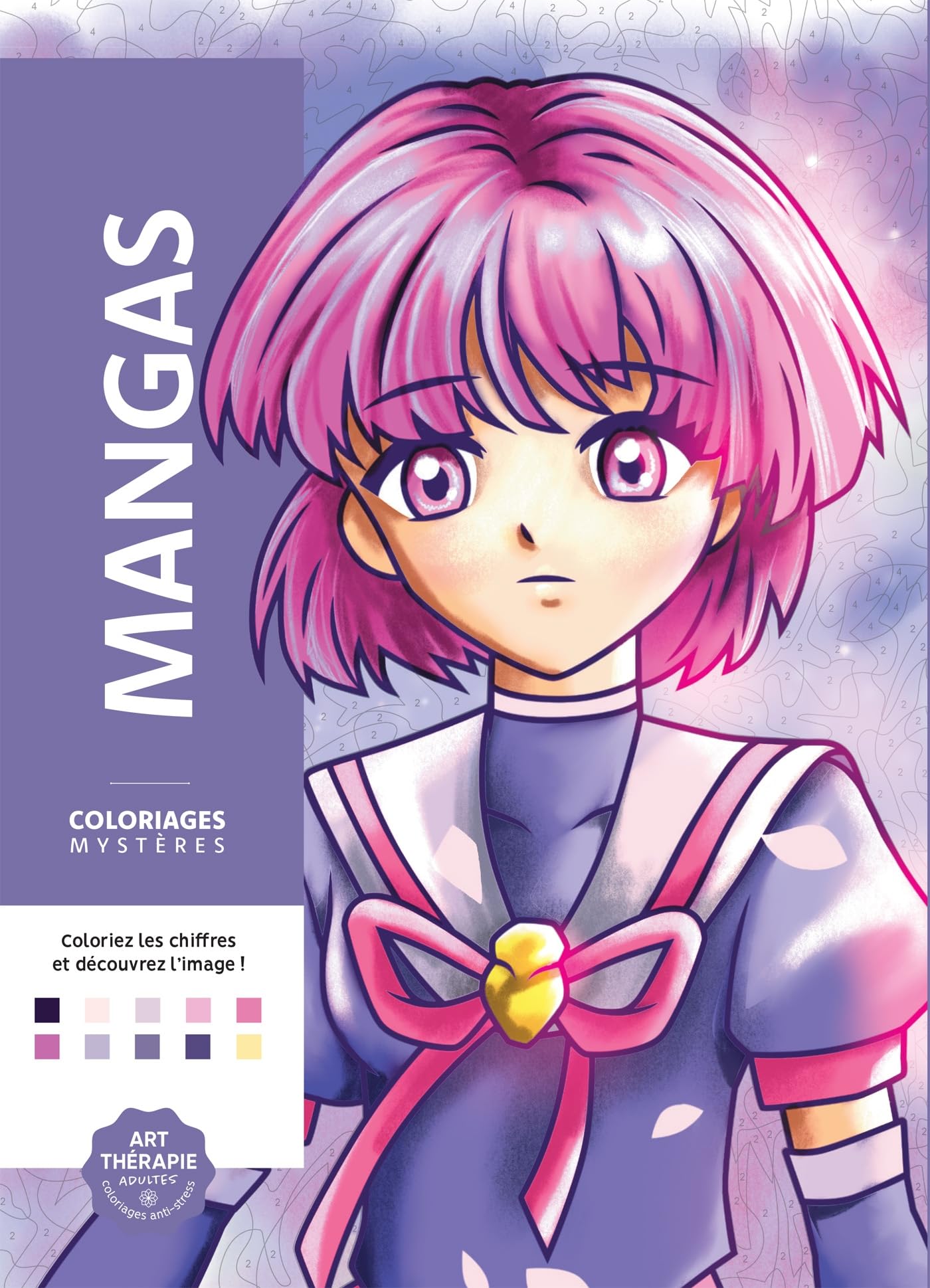 Coloriages mystères - Mangas: MANGAS -COLORIAGES MYSTERES