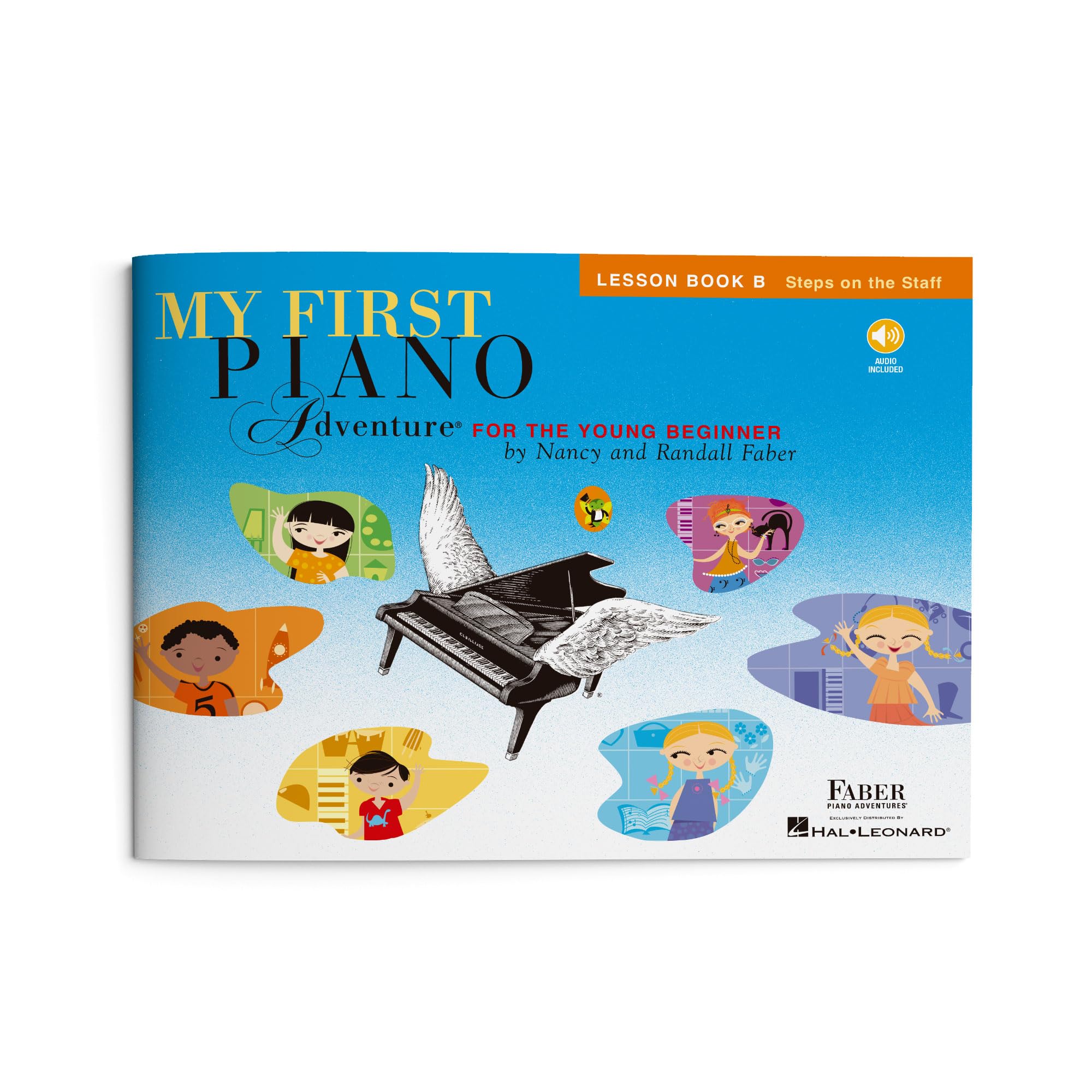 My First Piano Adventure: Lesson Book B | Early Piano Method with Staff Reading 