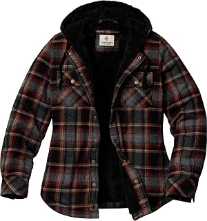 Legendary Whitetails Open Country Veste à capuche doublée Sherpa pour femme