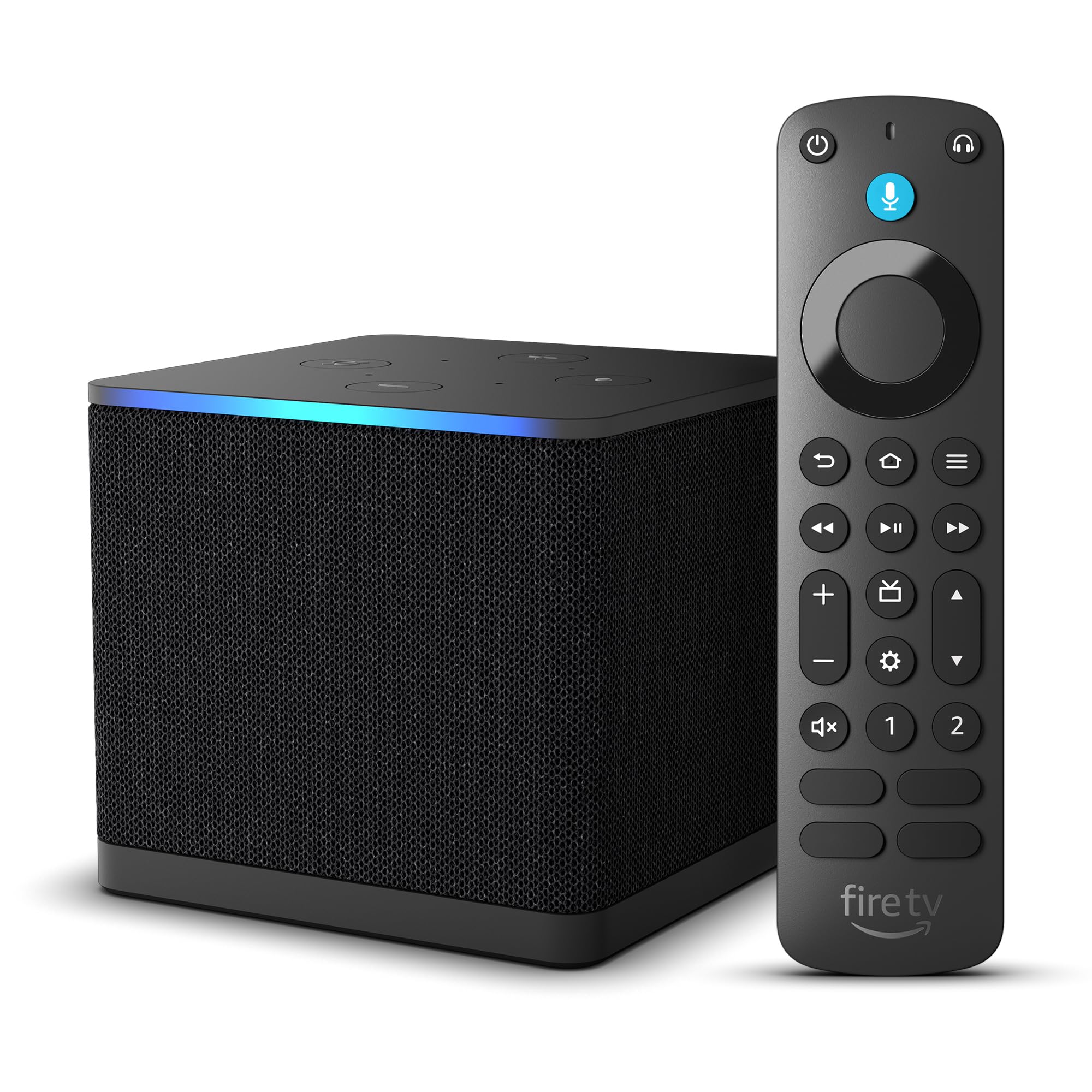 Fire TV Cube with Alexa Voice Remote Pro