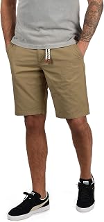 Blend Ragna Men's Chino Shorts Bermuda with Belt Made of 100% Cotton Regular- Fit
