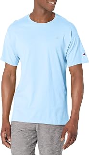 Champion Men's Classic Short Sleeve T-Shirt, Standard Fit, Midweight 100% Cotton, Available in Regular and Big & Tall
