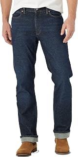 Lee Men's Legendary Regular Fit Bootcut Jean, Rinse, 42W x 29L