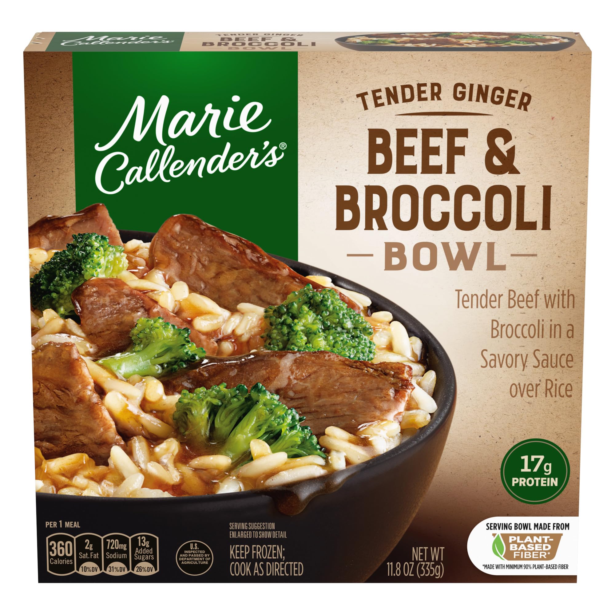Marie Callender's, Marie Callender's Tender Ginger Beef and Broccoli Bowl | Good