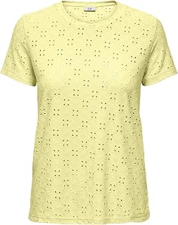 JDY Jdycathinka S/S Tag Top Jrs Noos Women's Top (Pack of 1)