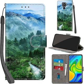 Cover for Xiaomi Redmi 10X 4G Wallet Case Forest
