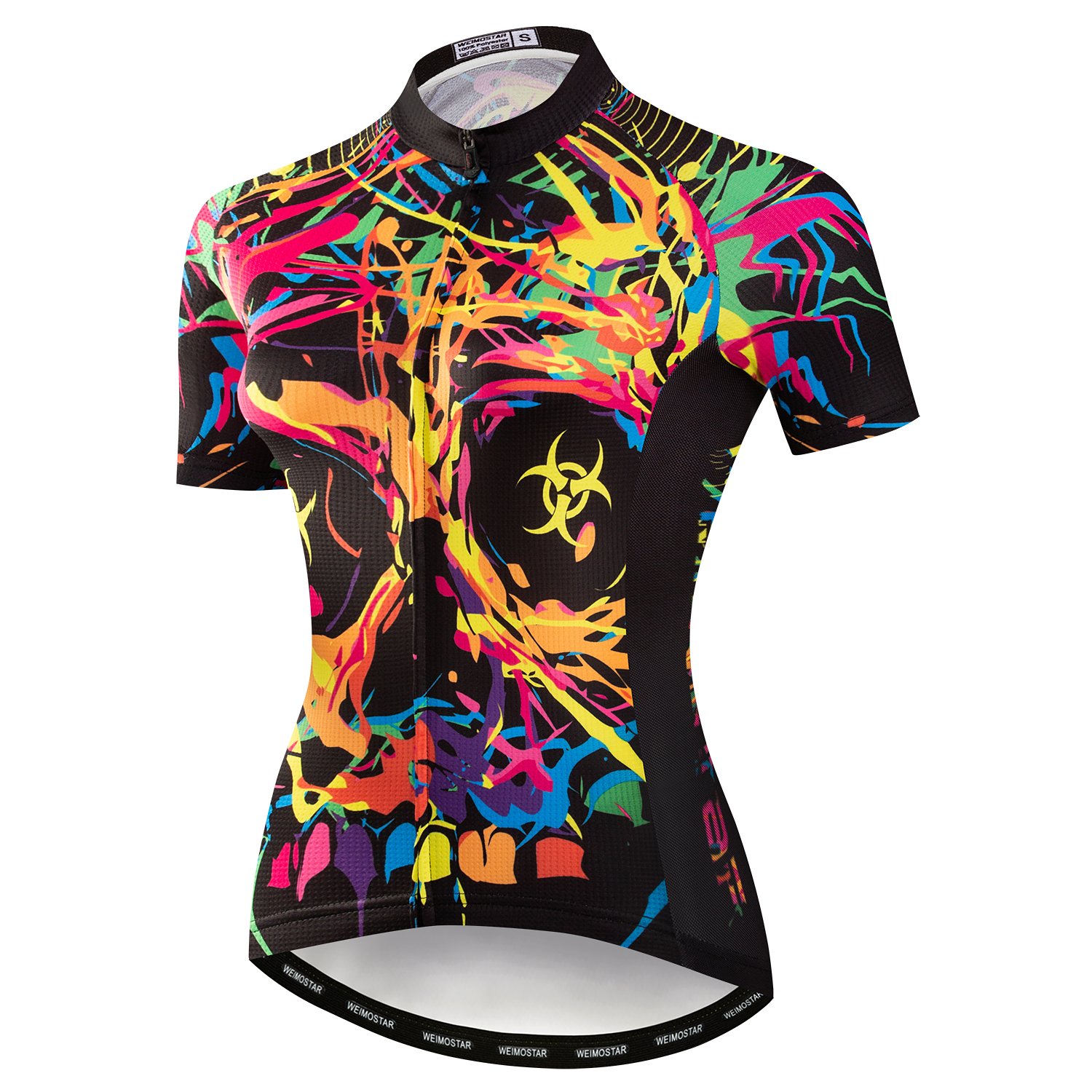 Women's Cycling Jersey Short Sleeve Bike Shirt Top Lady Biking Clothing