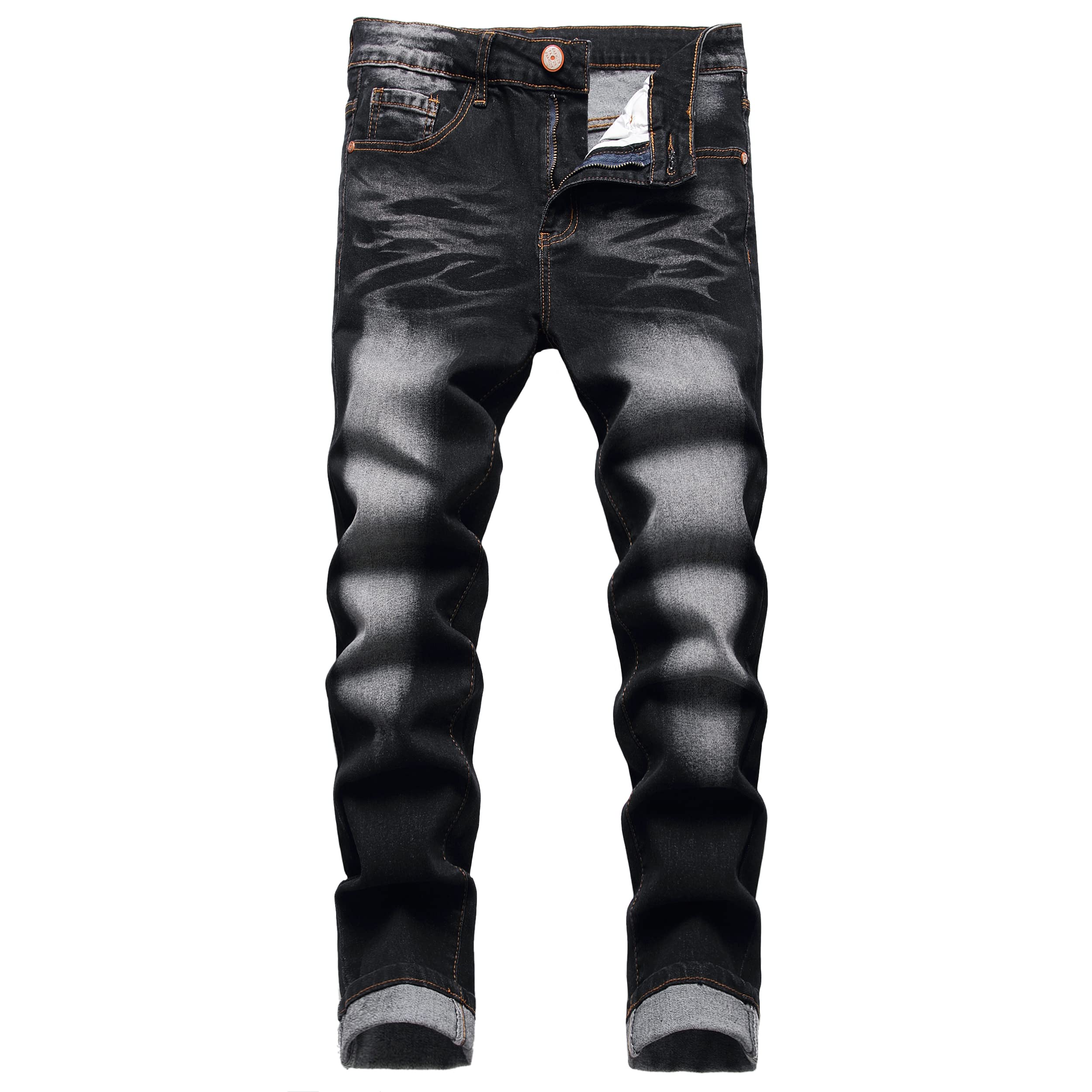 JUNBAOSS Jeans Elásticos Ajustados para Hombre Men's Golf Trousers