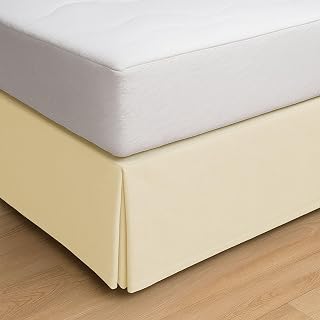ECOMMERC3 | Non-slip and Breathable Bed Frame Cover 150 x 190-200 cm, 100% Made in Spain, Beige