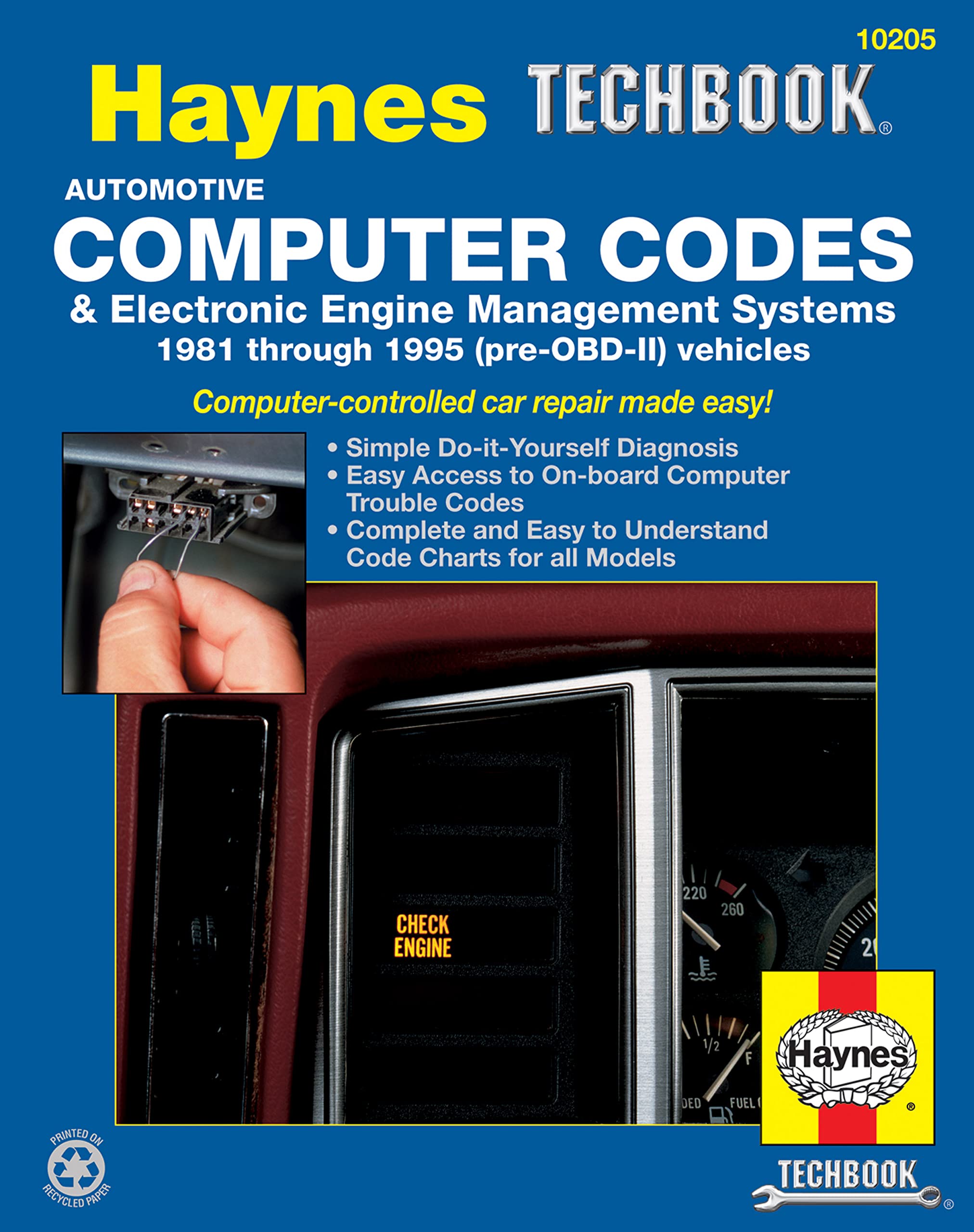 Automotive Computer Codes & Electronic Engine Management Systems (81-95) Haynes 