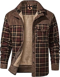 Mr.Stream Woodman Men's Hooded Shirt Plaid