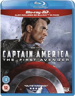 Captain America: First Avenger [Blu-ray 3D + 2D] [Region Free]