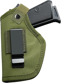 Gun Holsters for Men/Women, 380 Holster for Pistols, Universal Airsoft Right/Left, IWB/OWB 9mm Holsters for Concealed Carry, Fits Glock, M&P Shield & Similar Handgun