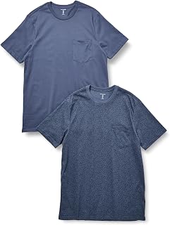 Amazon Essentials Men's Pocket Crew Neck Short Sleeve T-Shirt