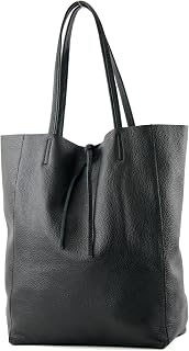 modamoda de T163 Women's Leather Shoulder Bag Handmade in Italy