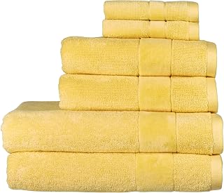 Christy Prism 100% Turkish Cotton Bath Towel Set - Super Soft & Quick Dry - Machine Washable - 550 GSM - 2 Bath Towels, 2 Hand & 2 Face Towels