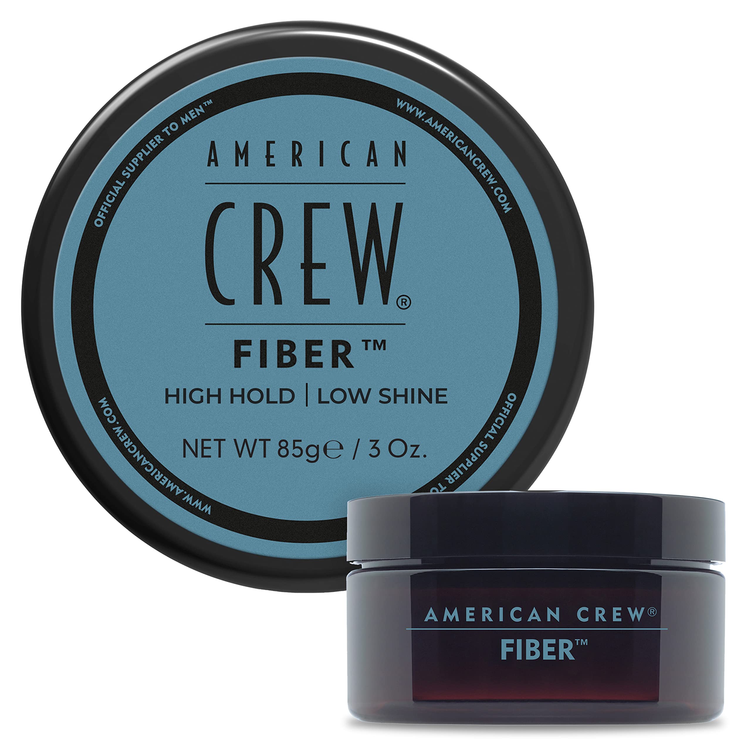 American Crew Men's Hair Fiber, High Hold &amp; Low Shine, 3 oz