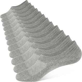 CLOSEMATE Mens No Show Socks Cotton Thin High Elasticity Low Cut Socks