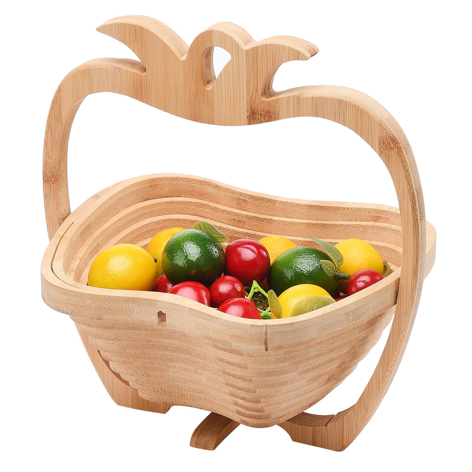 Dried Fruit Gift Basket, Creative Foldable Sundry Container Healthy Gourmet Snac