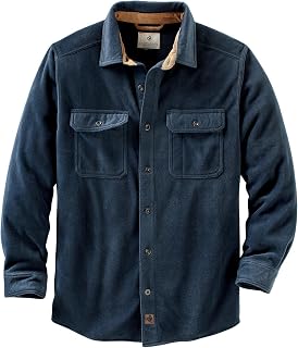 Legendary Whitetails Mens Navigator Fleece Button Up Shirt