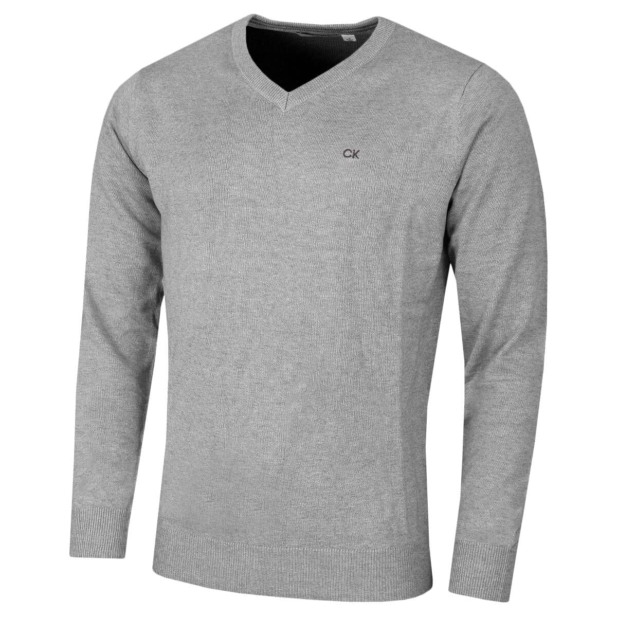 Calvin Klein Men's 2026 Golf Sweater V-Neck Durable and Comfortable