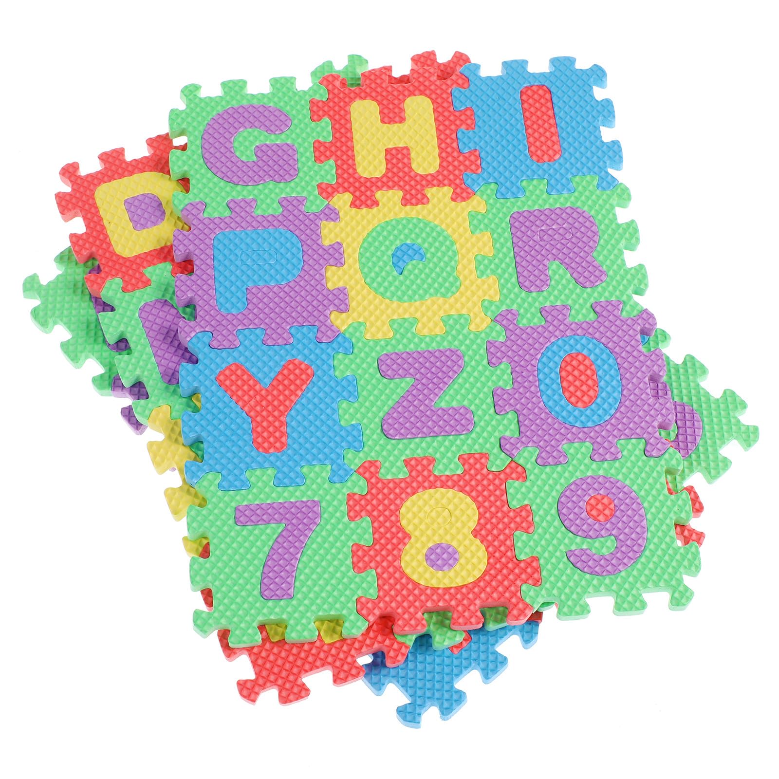 GALPADA Foam Alphabet Puzzle Floor Mat 36-piece Number Mat for Kids Eva Children