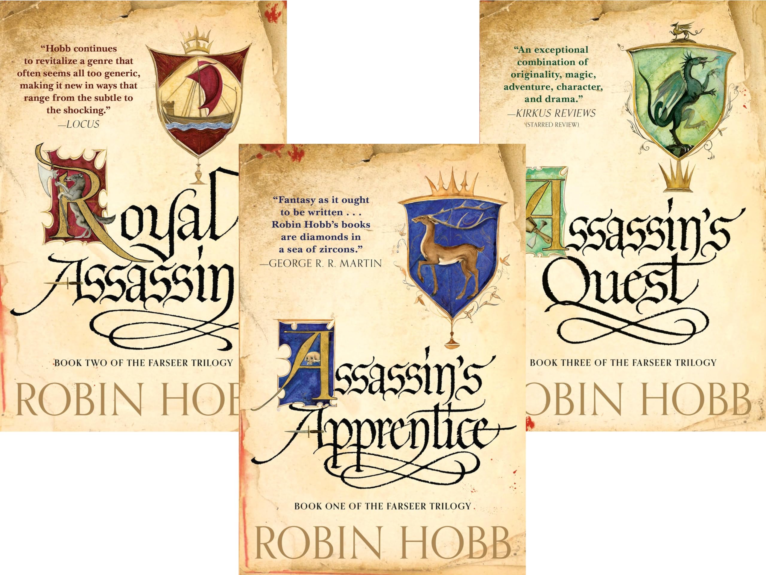 The Farseer Trilogy Collection 3 Books Set By Robin Hobb (Assassin’s Apprentice,