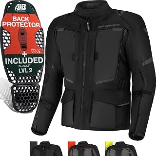 SHIMA HERO 2.0 Men's Motorcycle Suit Jacket Protectors AirForce Approved Slim Urban Knee Protection