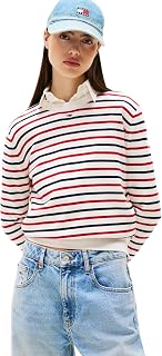 Tommy Jeans Women’s Essential Crew Cotton Jumper