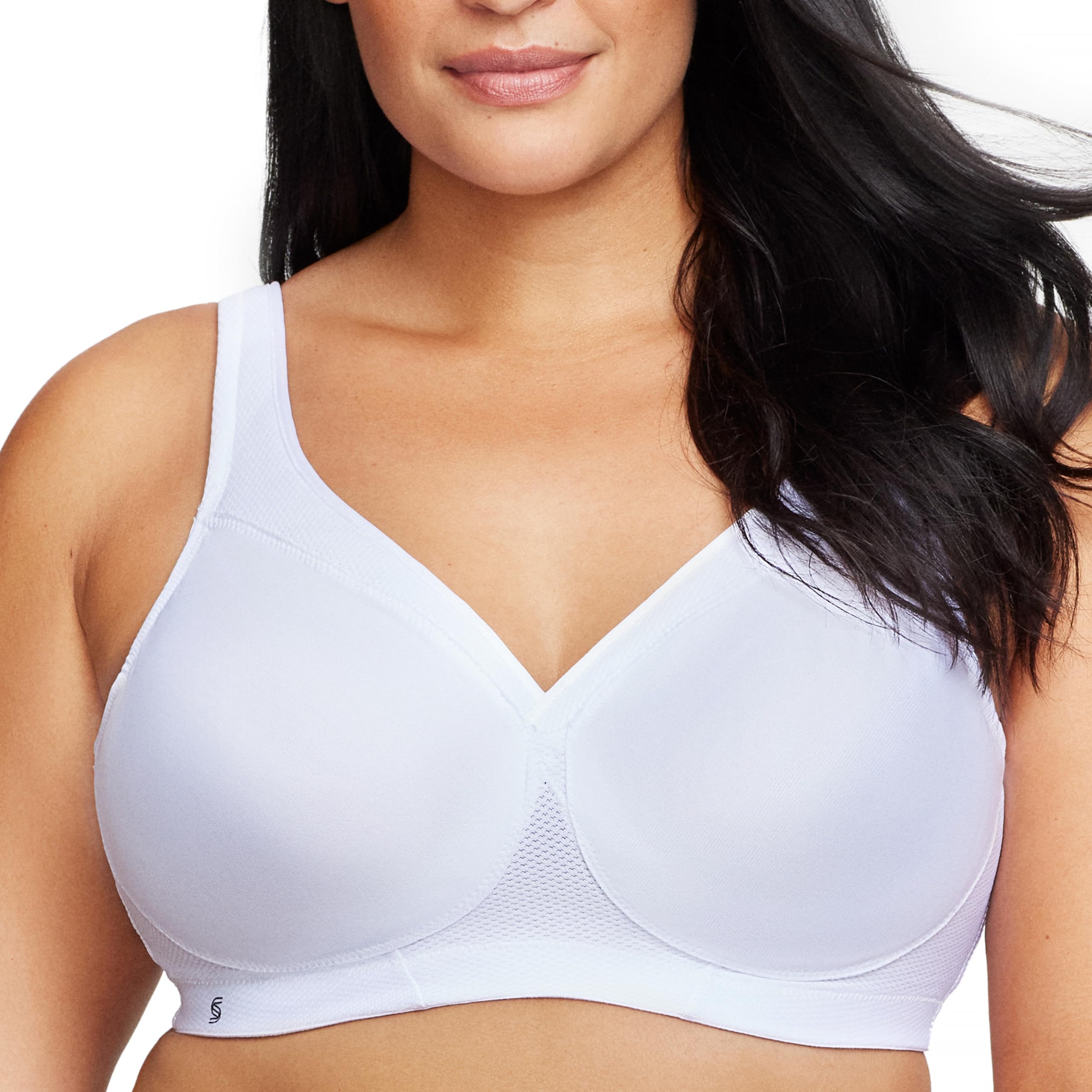 Glamorise Magiclift Seamless Sports Bra Wirefree #1006 Women's Sports Bra (Pack 