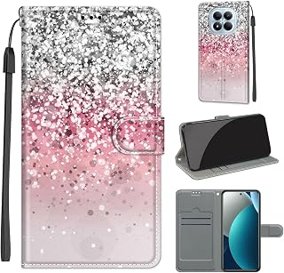 TOMYOU Case for Xiaomi Redmi Note 15 Pro 5G, Silver and Pink