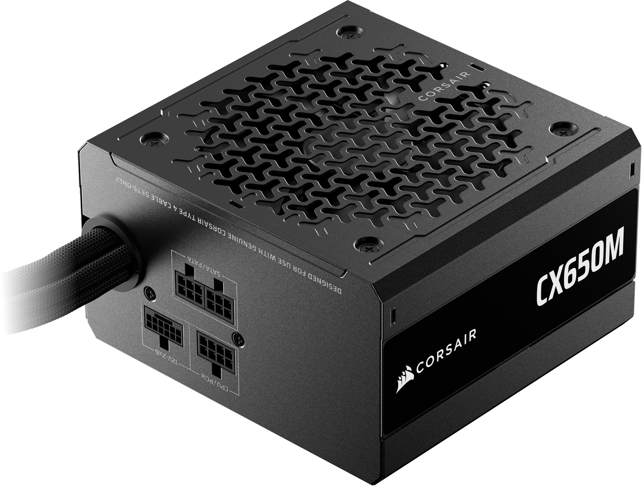 CORSAIR CX650M (2025) Semi Modular ATX 3.1 PCIe 5.1 Low-Noise 650W Power Supply 