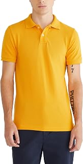 AEROPOSTALE Men's Aero A87 Solid Pique Polo Polo (Pack of 7)