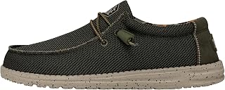 Hey Dude Wally Braided Mens Loafer Shoes in Fossil