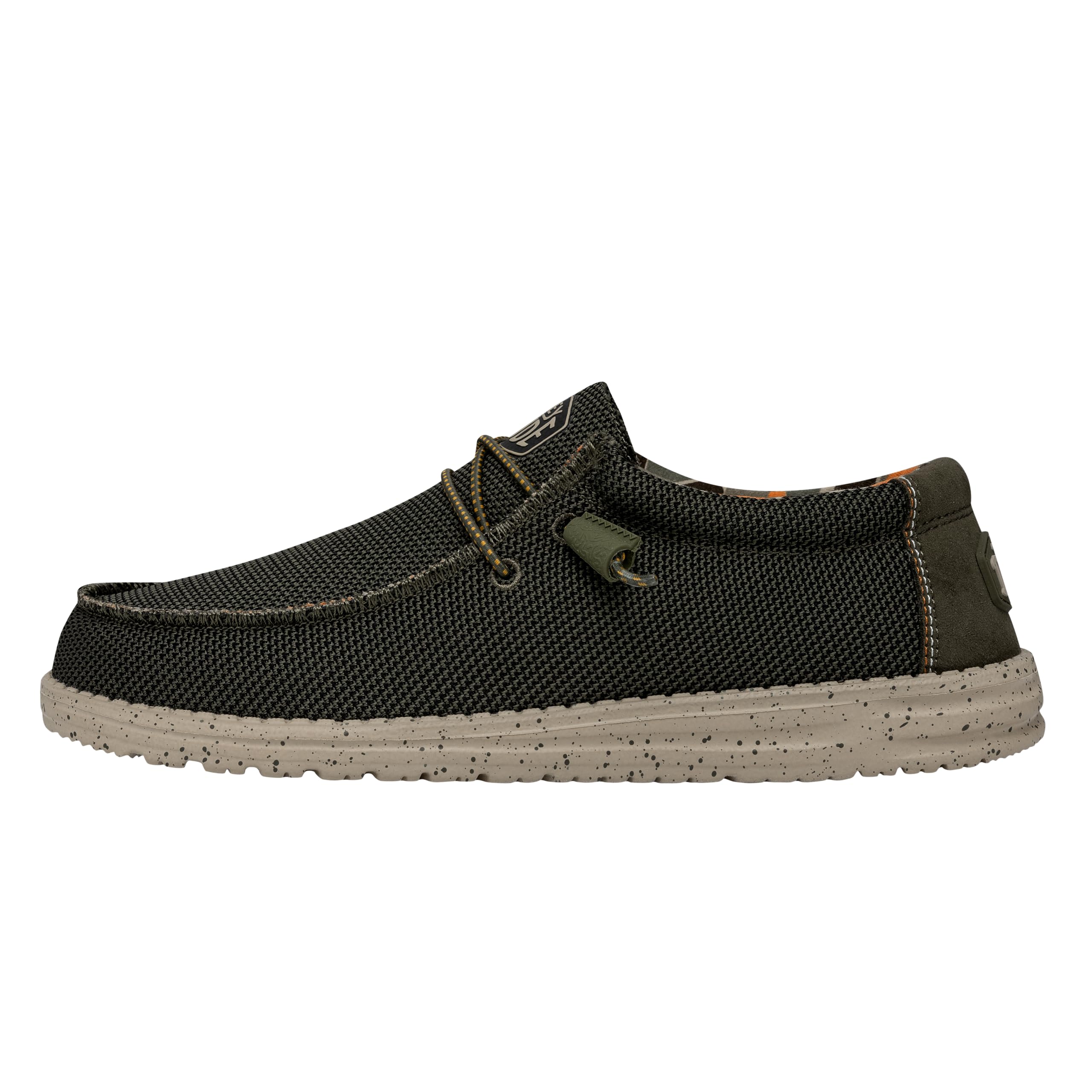 Hey Dude Wally Braided Mens Loafer Shoes in Fossil