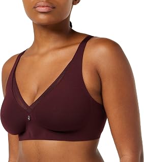 Triumph True Shape Sensation Minimizer Bra, Burgundy, 90K