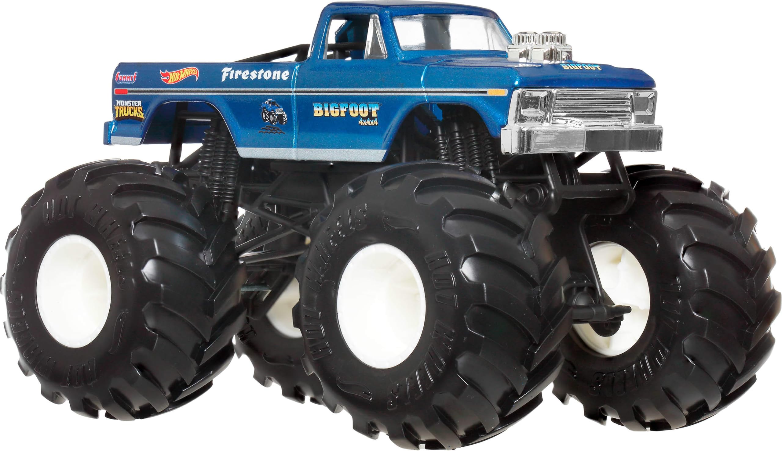 Hot Wheels Monster Trucks Oversized Bigfoot in 1:24 Scale | Die-Cast Toy Truck w