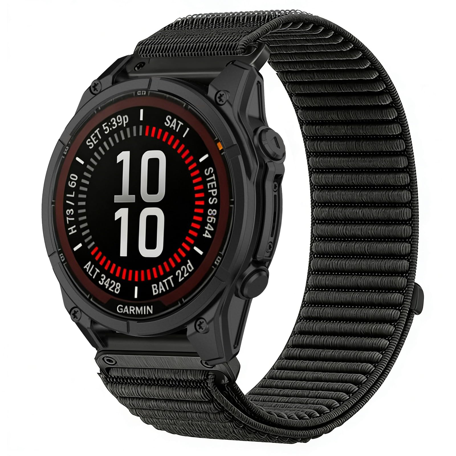 Harikiri 20mm 22mm 26mm Nylon Bands for Garmin Fenix 8/7/6/5/7S/7X/7s Pro/7 Pro/