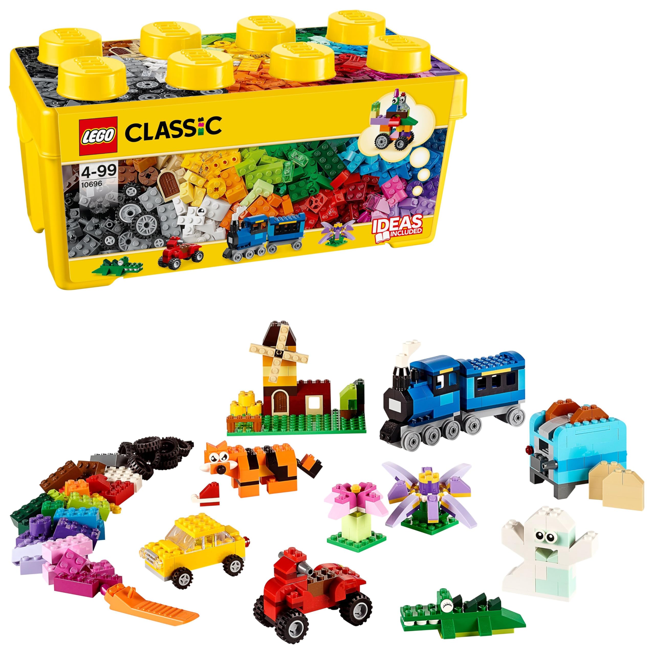 LEGO 10696 Classic La Boîte de Briques Créatives, Jouet et Ensemble de Rangement