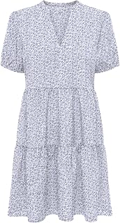 ONLY Onlnova Life S/S Thea Dress AOP Ptm Dress for Women