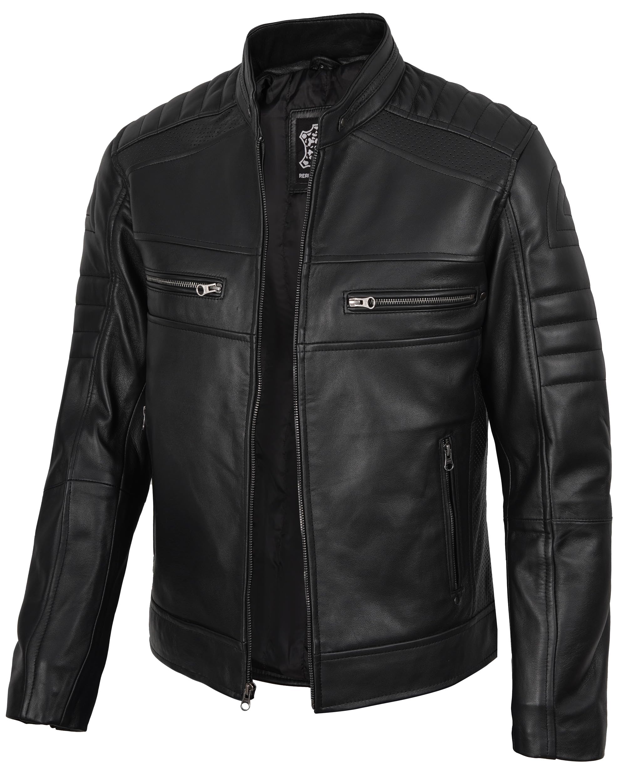 Blingsoul Real Lamsbkin Winter Coats for Women Hooded Leather Jacket Fur Coat