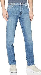 Wrangler - Men's Jeans - Authentic Straight Fit - Texas - Darkstone