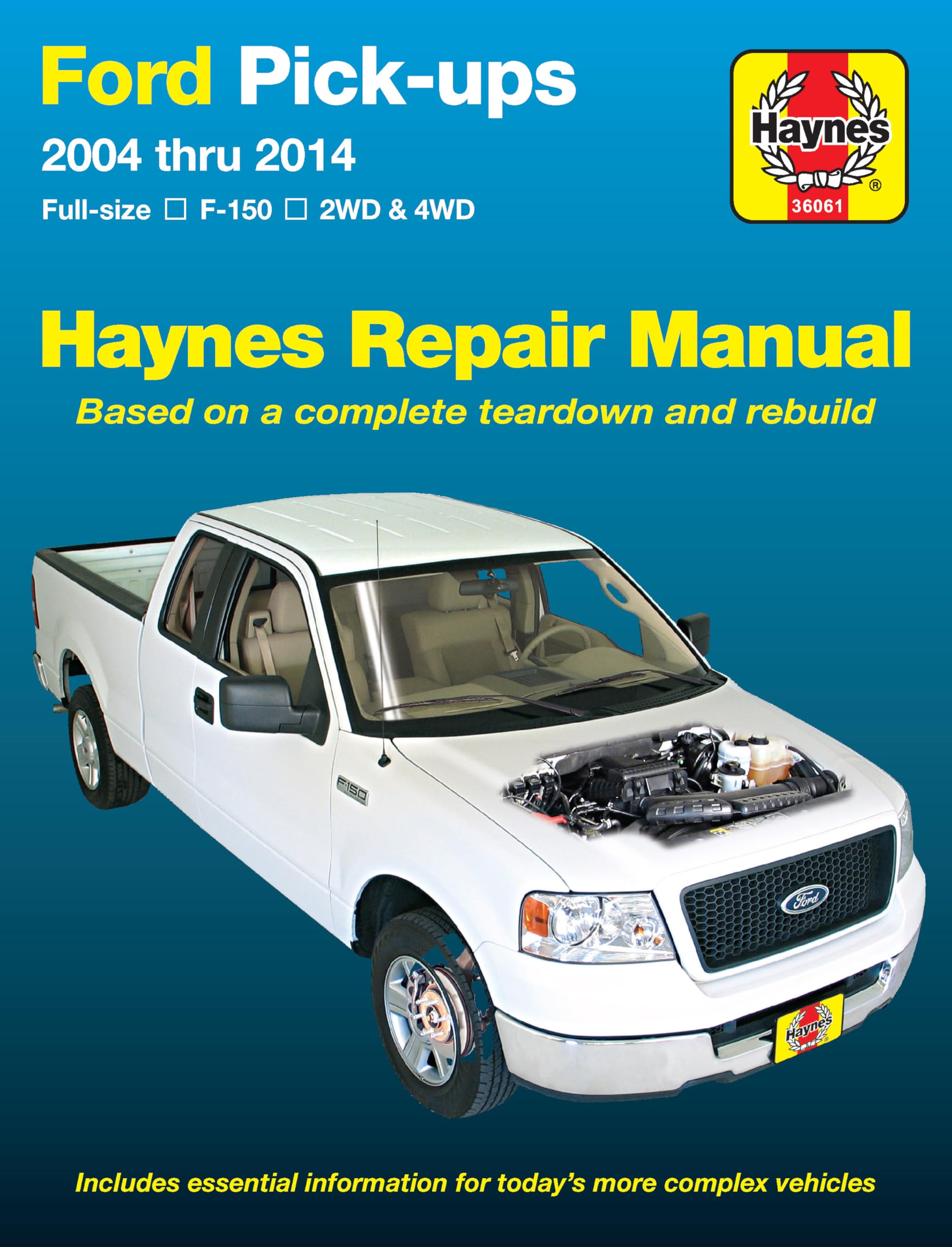 Haynes Ford Petrol Pick-Ups F-150 2WD & 4WD (2004-2014) Haynes Repair Manual (Pa