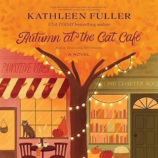 Autumn at the Cat Cafe: A cozy, small-town, kisses-only romance featuring a grumpy/sunshine love story